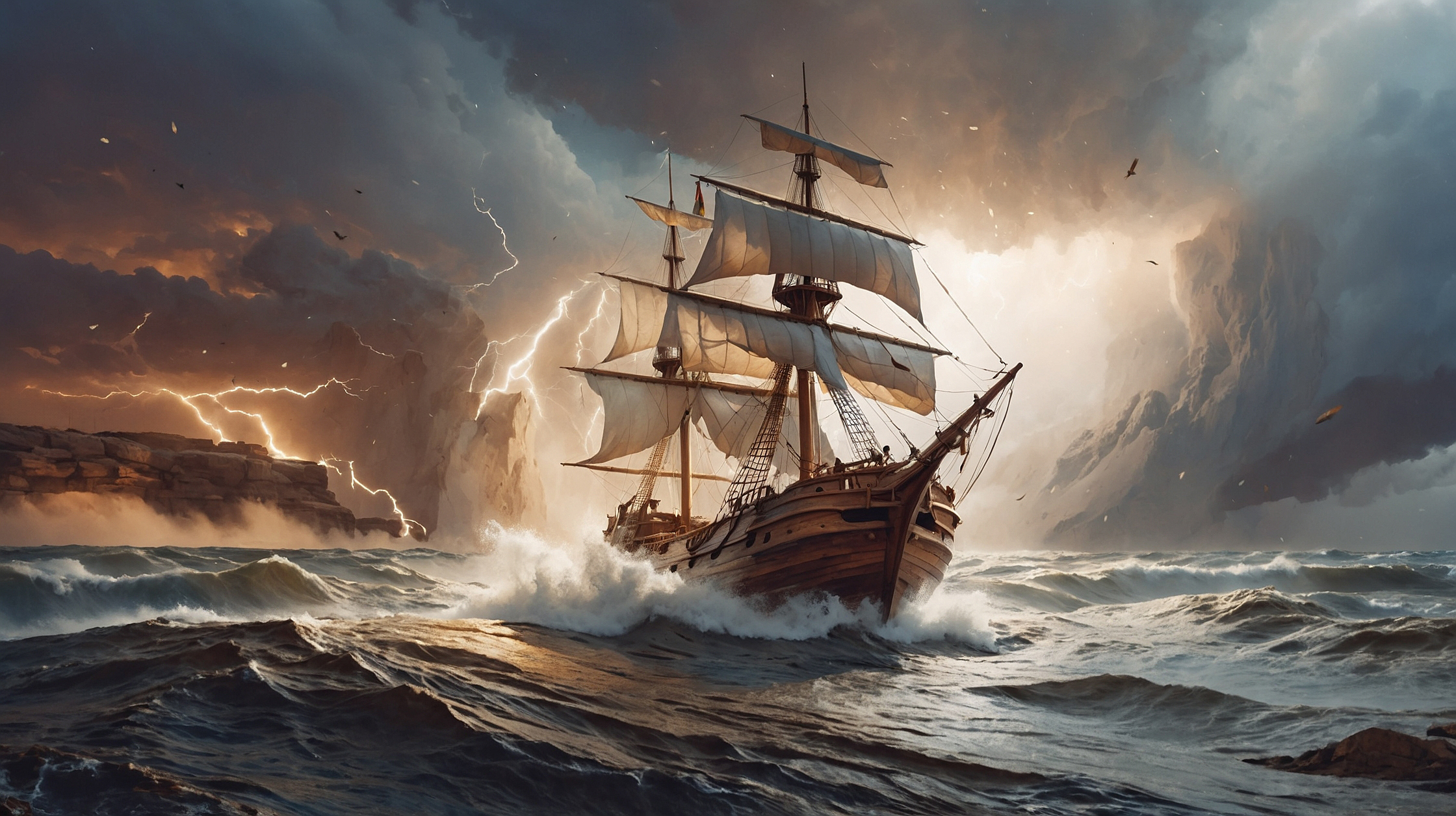Storm at Sea