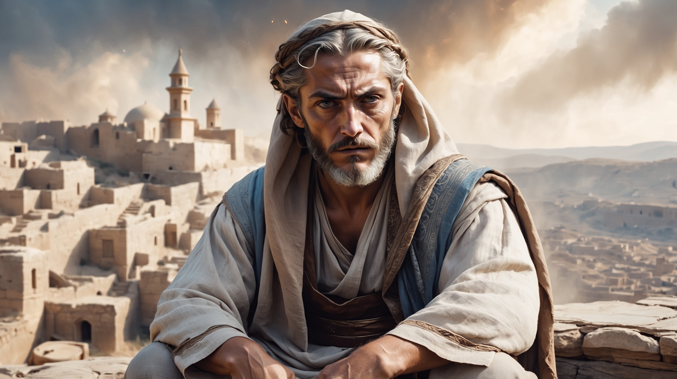 Jonah Overlooking the Ancient City